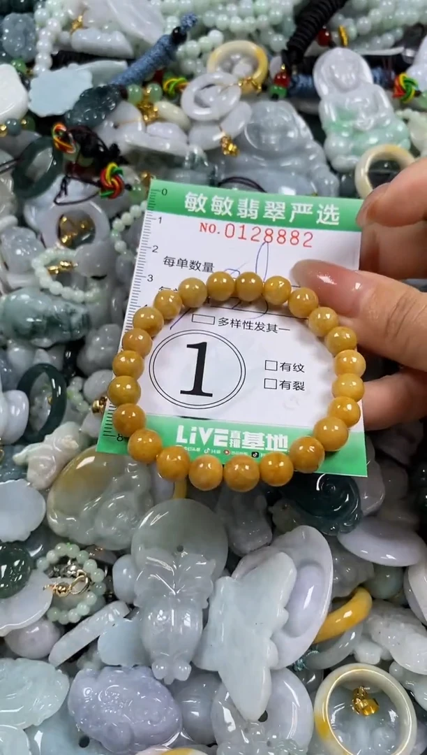 【闪购商品】翡翠颈饰未镶嵌闪购0128882多样性发其一