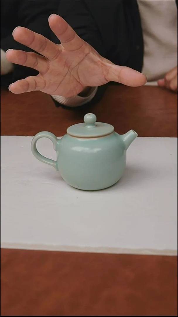 杯子瓷富山严选汝瓷，