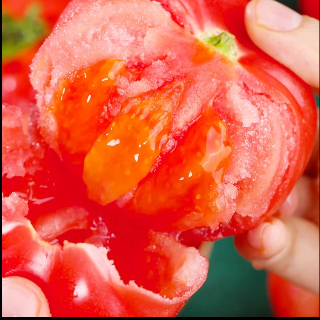 【顺丰快递】西红柿自然成熟露天沙瓤硬粉番茄