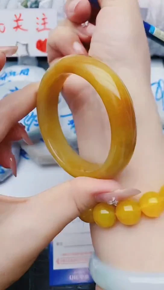 未镶嵌手镯石英质玉Z139+56-57