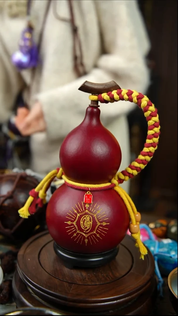 489号500ml左右非遗大漆酒葫芦