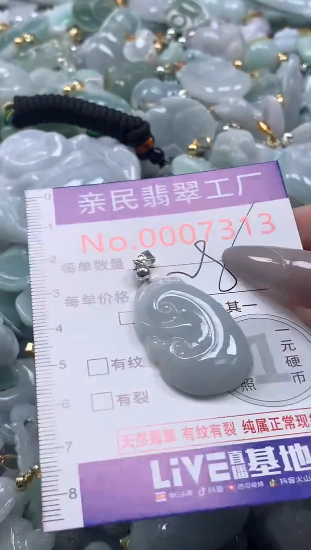 颈饰未镶嵌翡翠7313