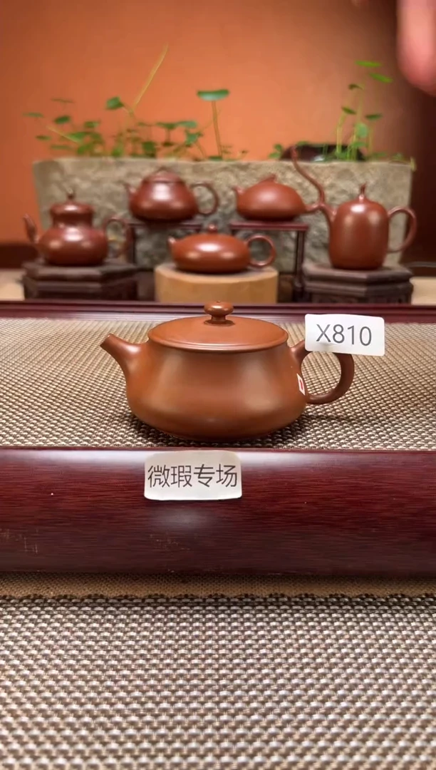 茶壶紫砂【微瑕】全手工制X810