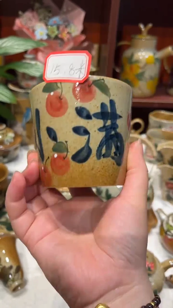 杯景德镇老陶泥杯