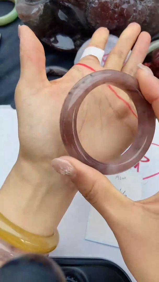 未镶嵌手镯石英质玉A200+51.6