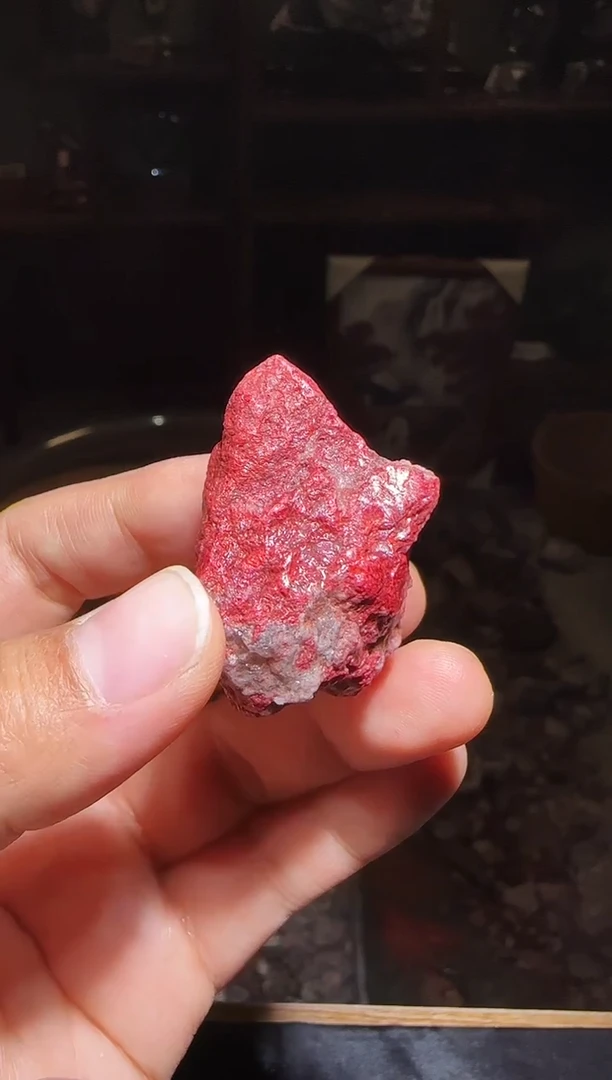 天然辰砂朱砂毛料11