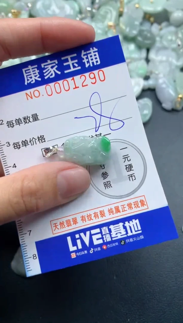 颈饰未镶嵌翡翠1290