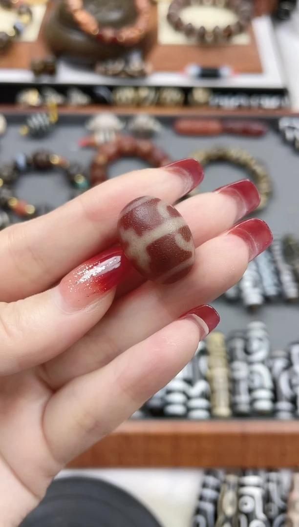 【闪购商品】玛瑙/玉髓珠珠未镶嵌红肉无界