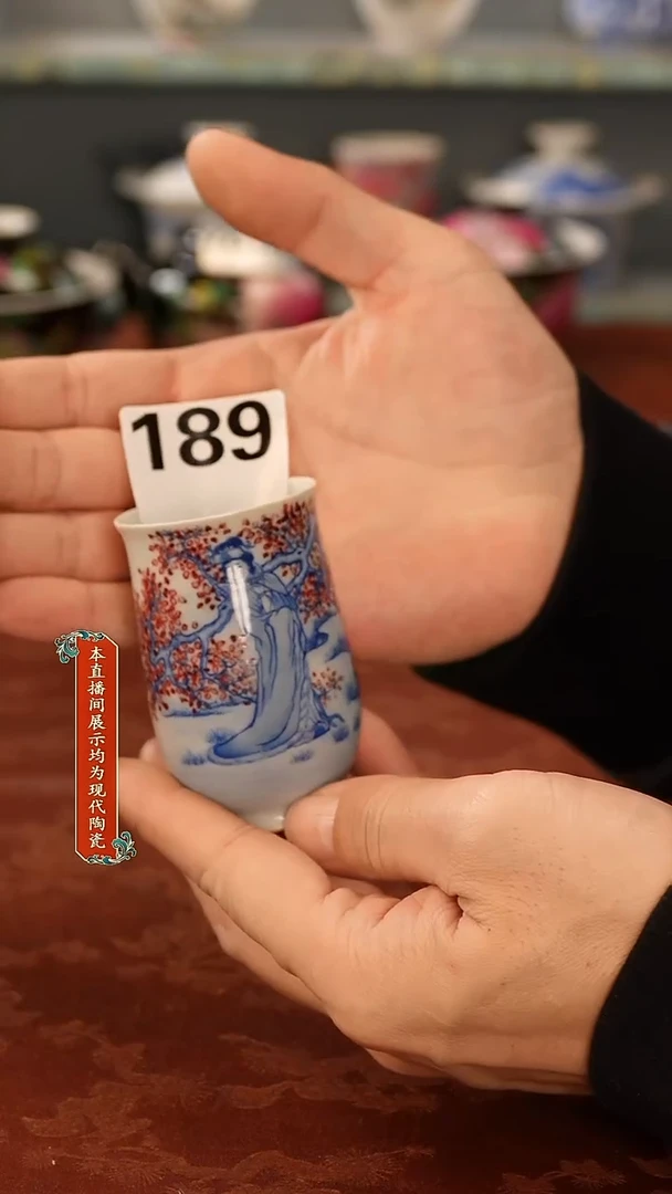瓷片景德镇手工手绘189