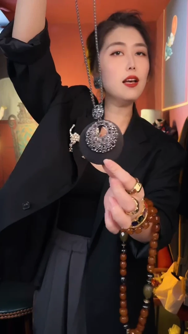 合金无合金无孤品不折腾系列木木毛衣链