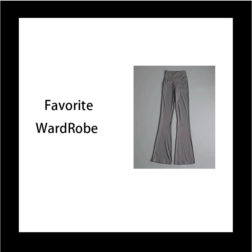 【IU高腰喇叭裤】6066喇叭裤