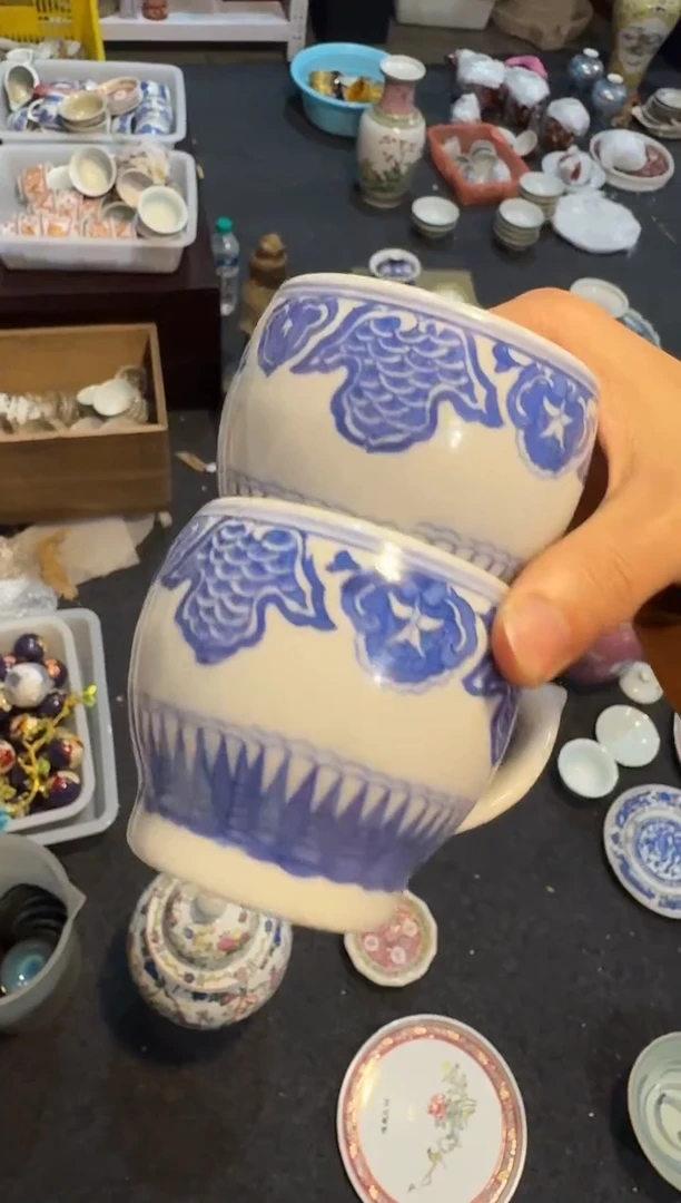 景德镇手绘陶瓷，全部清仓