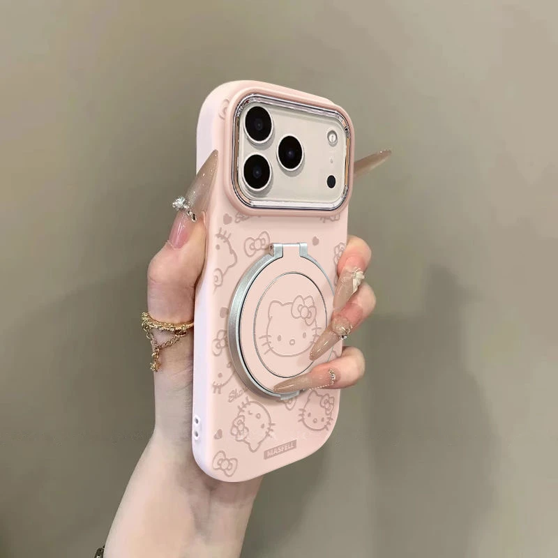 kitty猫旋转支架适用iPhone17Promax手机壳苹果16pro/15新款14/13
