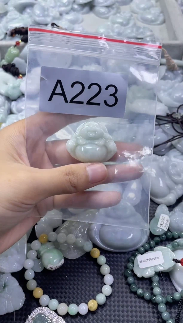 颈饰未镶嵌翡翠A223