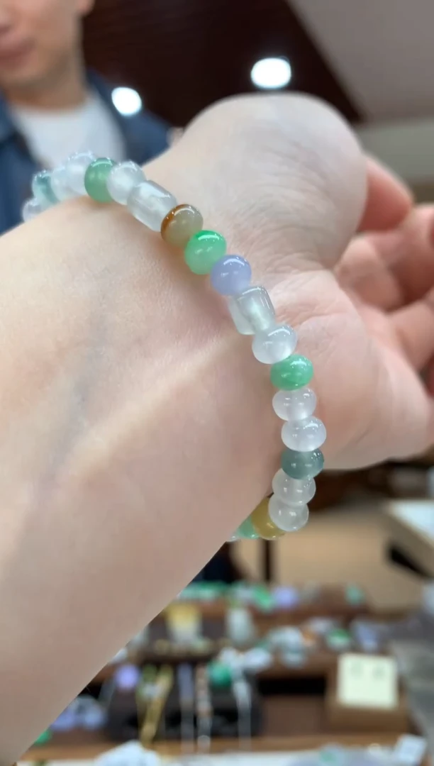 未镶嵌手串翡翠手串