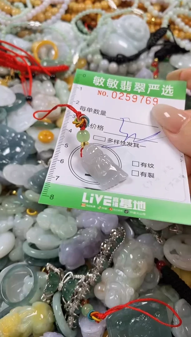 翡翠未镶嵌颈饰闪购0259769多样性发其一