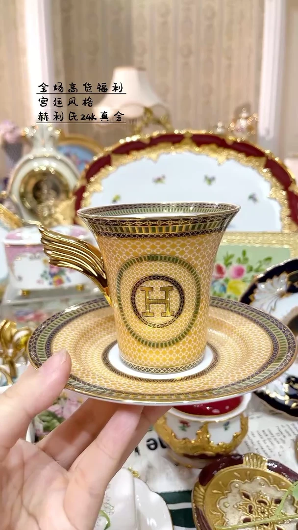 欧式瓷器咖啡杯22