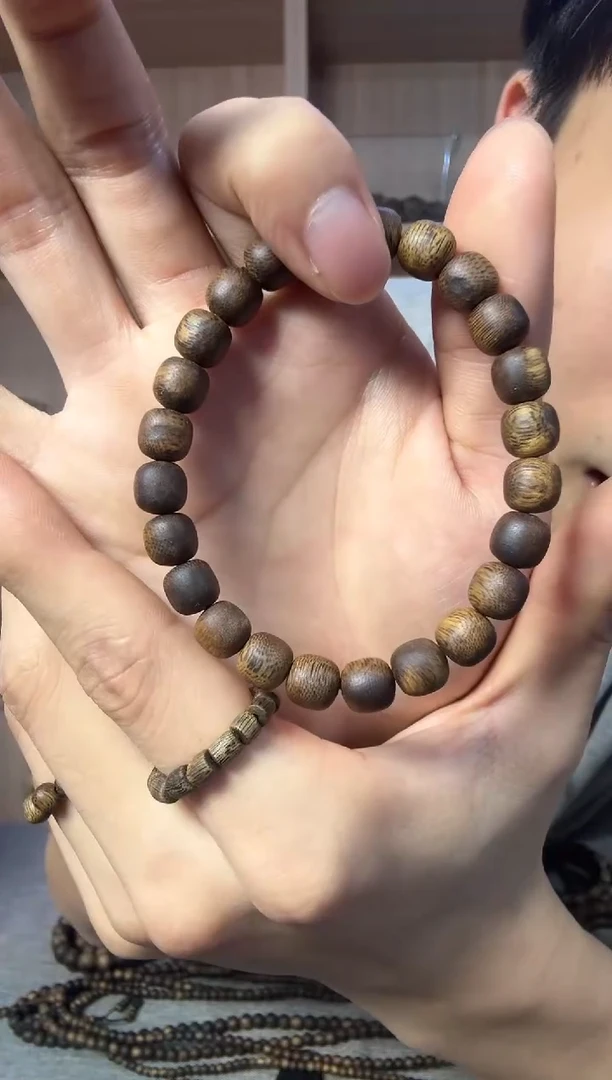 沉香沉香碎屑08老型珠单圈6克+ 多样性发其一