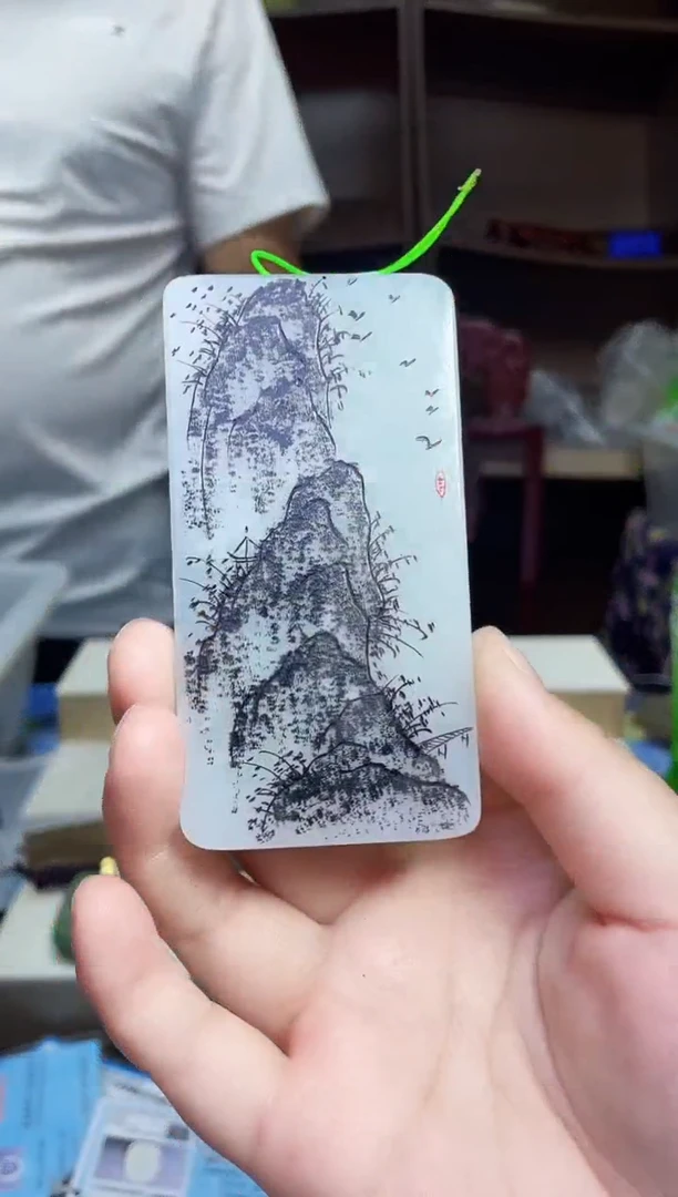 和田玉未镶嵌颈饰1