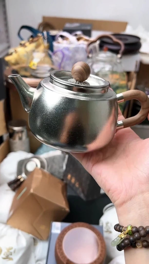 纯钛泡茶壶