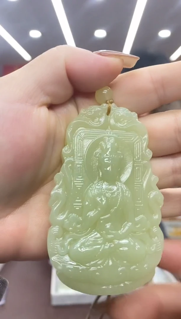 颈饰未镶嵌和田玉多样式发货随机发一