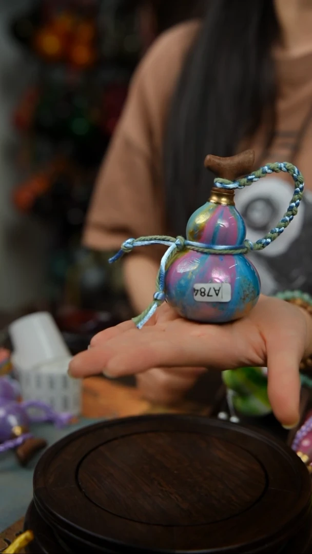 784号漂漆50ml开口小葫芦