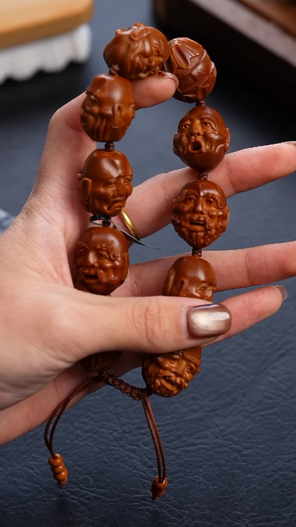 手串/手链橄榄核木**马十八罗汉
