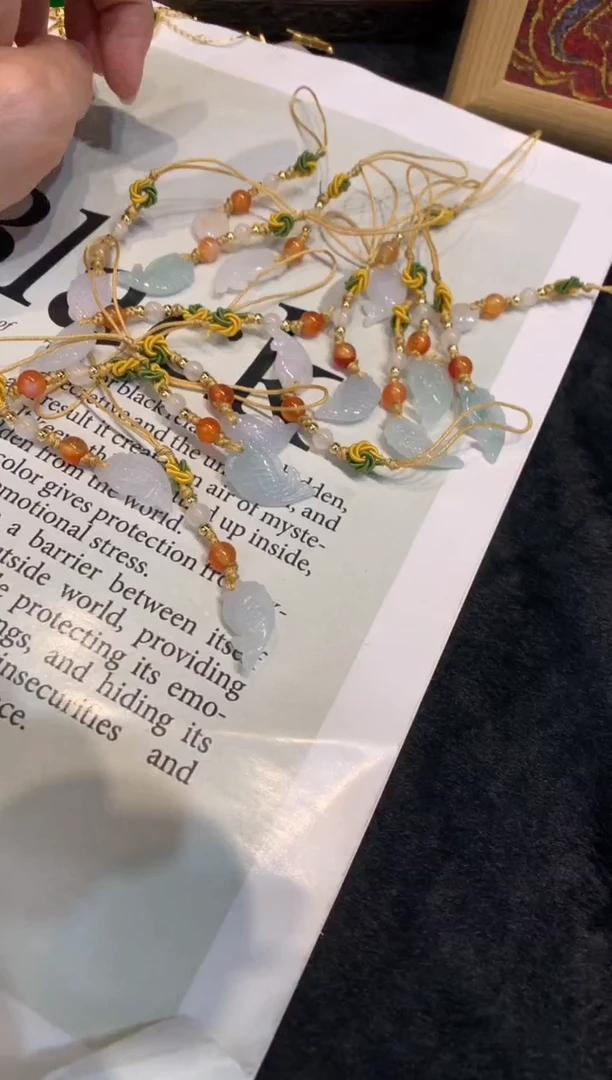 翡翠挂件未镶嵌鱼鱼 多样性发其一