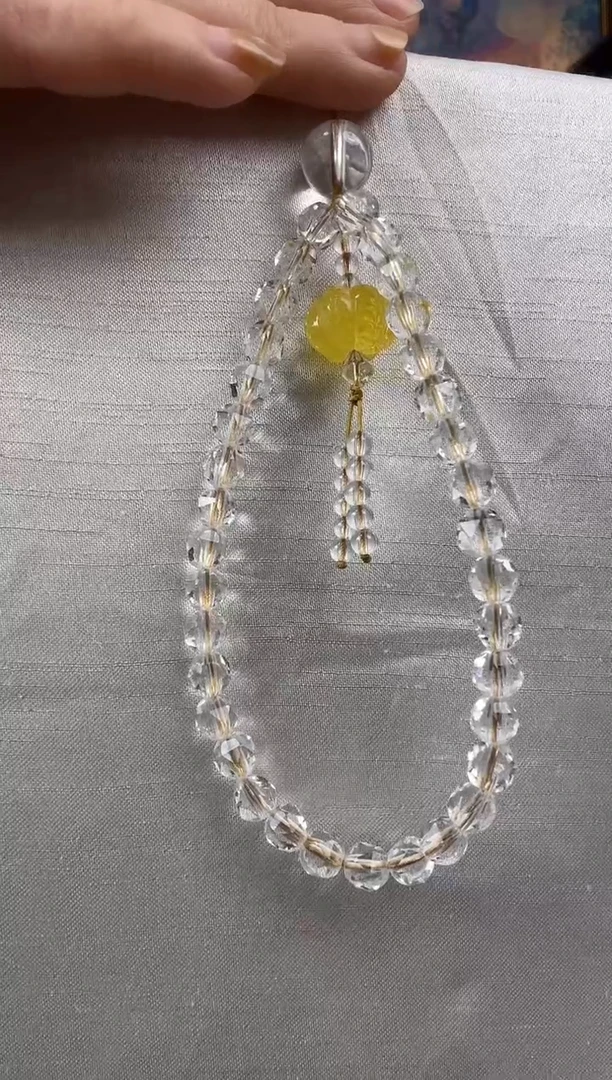 未镶嵌手链水晶天然手机链