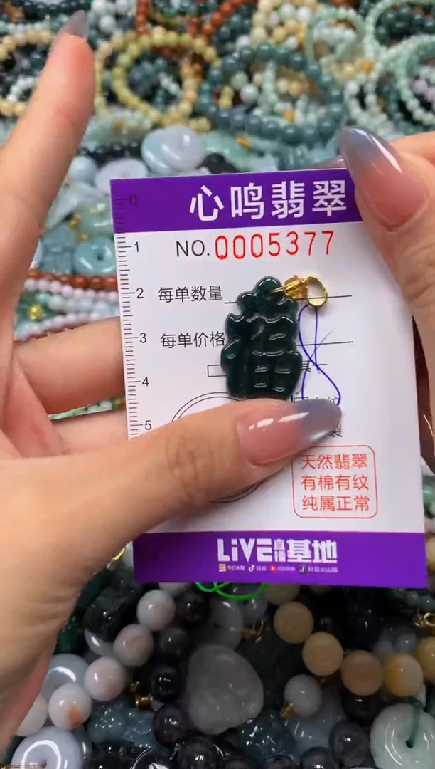 颈饰未镶嵌翡翠闪购005377