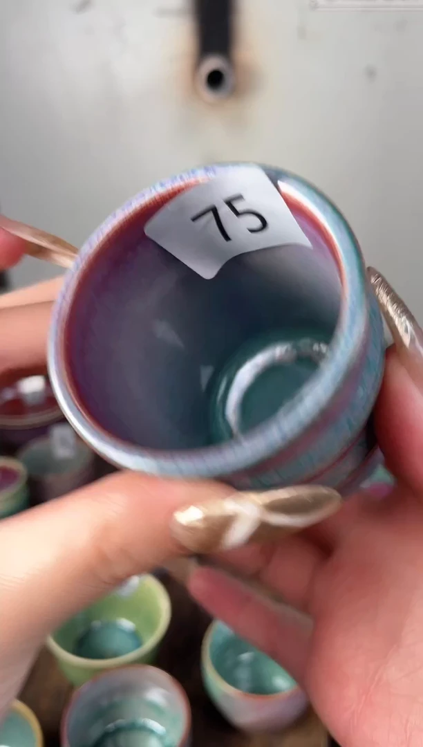 【闪购商品】摆件钧瓷窑变精品茶器