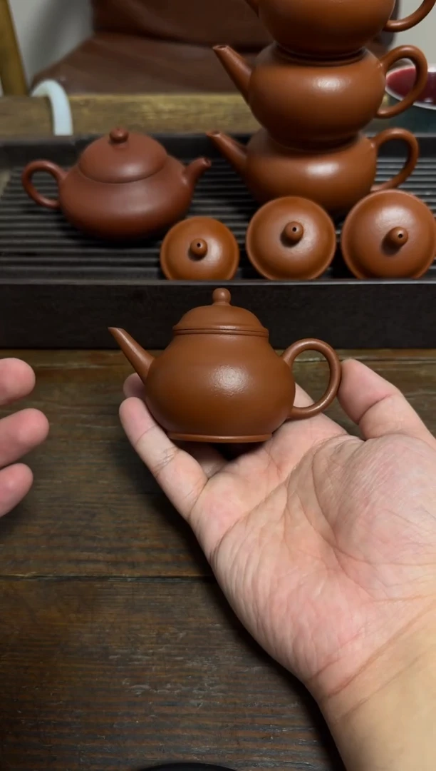 茶壶紫砂三章芭乐壶97CC