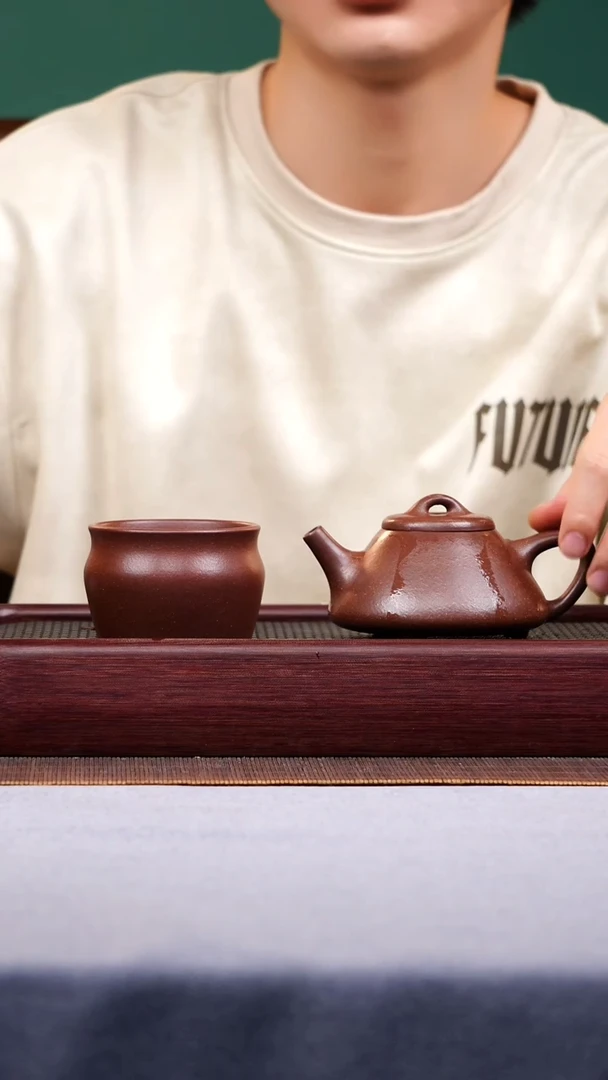茶壶紫砂宜兴原矿紫砂作品