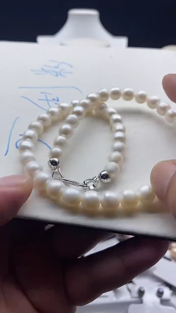 【闪购商品】淡水珍珠吊坠(不含链)合金1