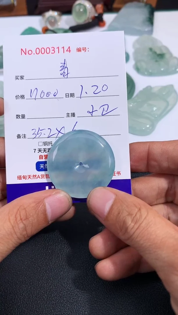 【闪购商品】翡翠颈饰未镶嵌青