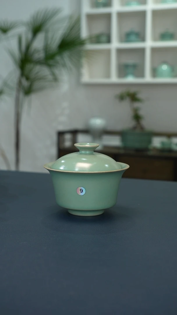 瓷片9号扫地僧马蹄两才盖碗微瑕福利      洁