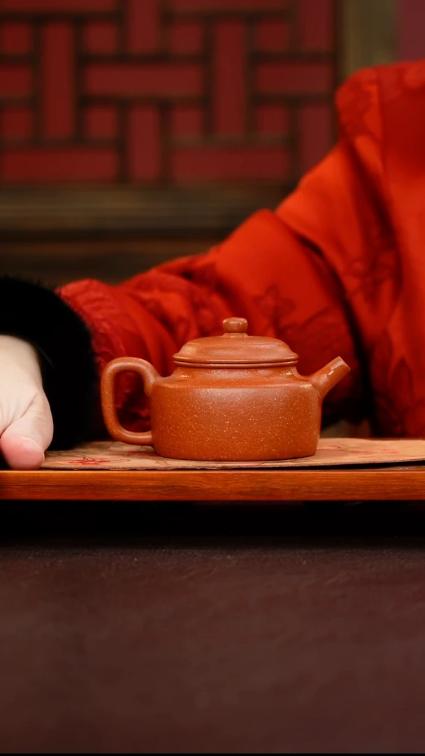 茶壶紫砂指***念葫芦降坡泥 180cc