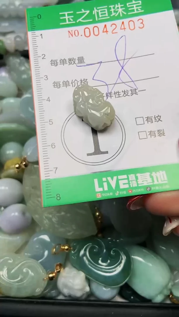 【闪购商品】翡翠颈饰未镶嵌闪购0042403