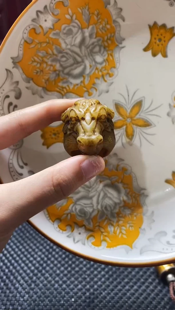 瓷片瓷片 瓷器 摆件 1个