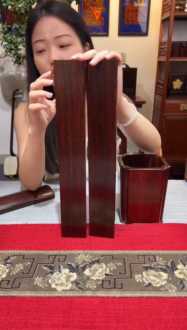 紫檀木类成套家具镇尺    一物一拍