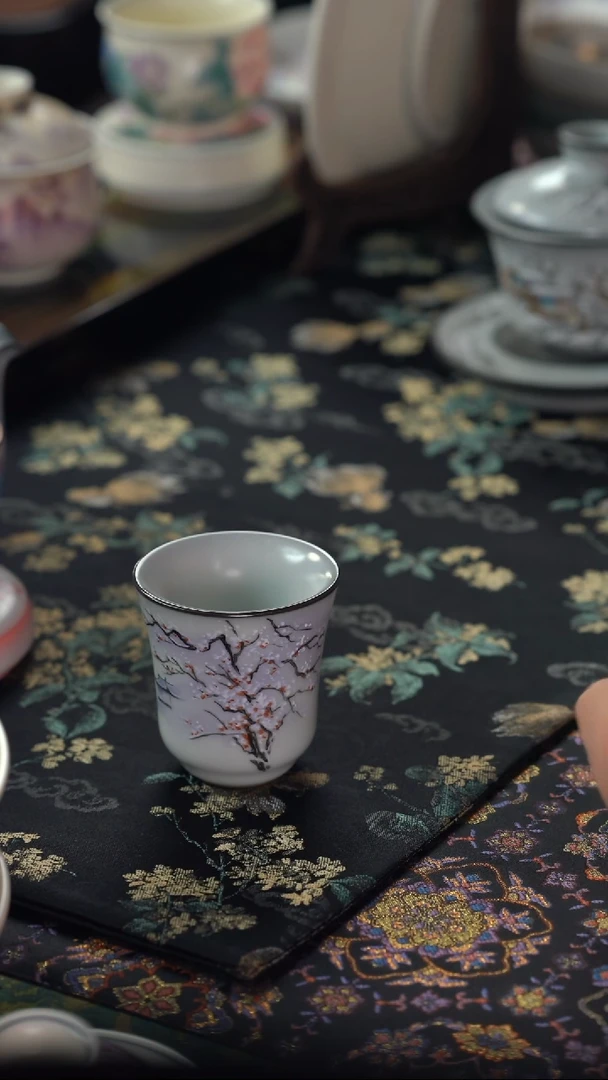 英姐好物分享@@雪景闻香杯