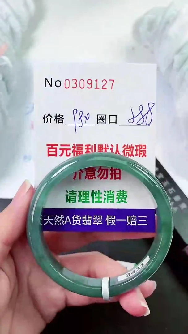 【闪购商品】翡翠手镯未镶嵌00309127