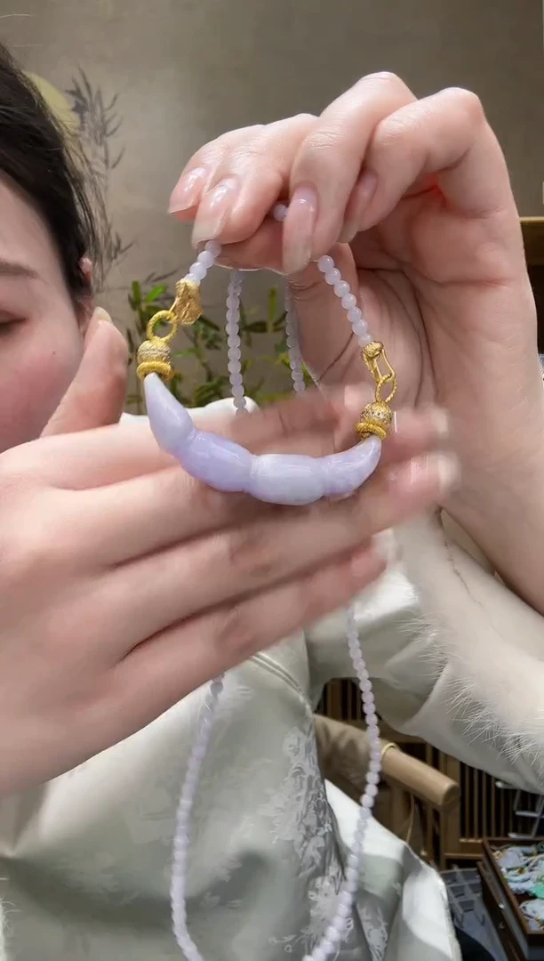 【闪购商品】翡翠耳饰未镶嵌吊坠