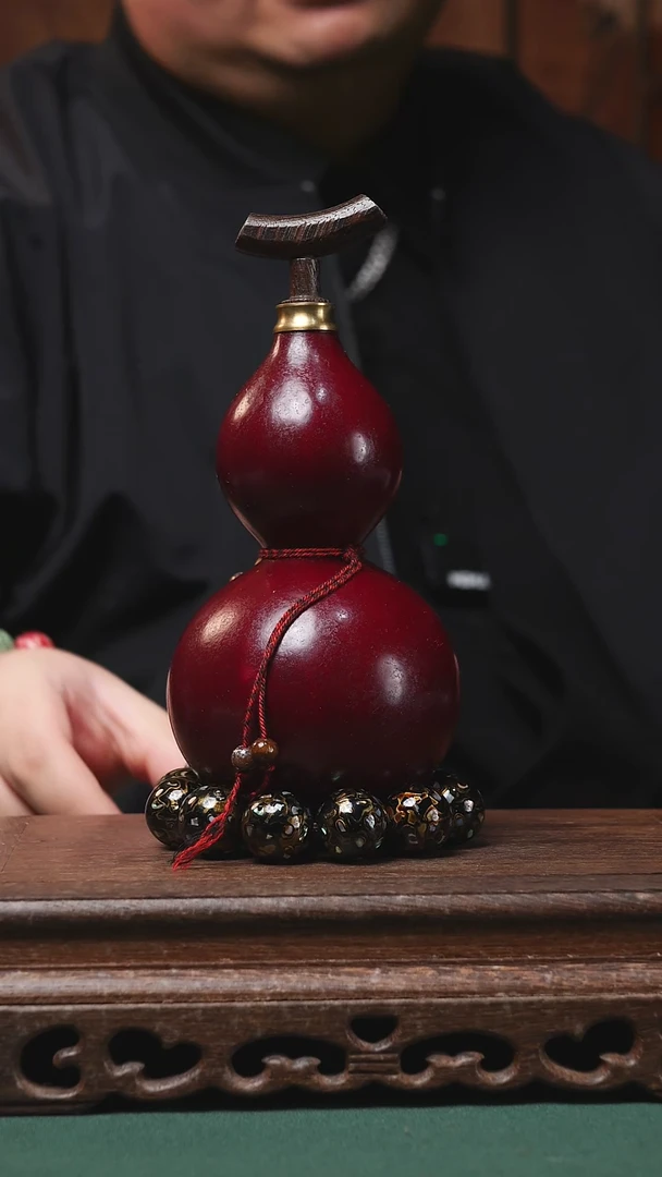 【闪购商品】243大漆酒葫芦一物一图