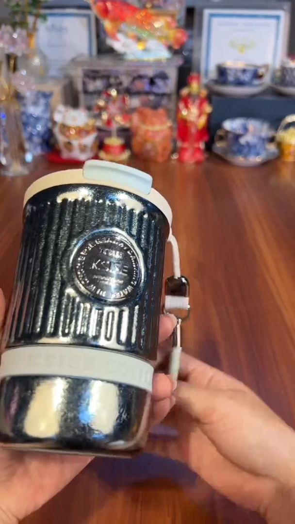 192喜派纯钛随行杯400ML（蓝）