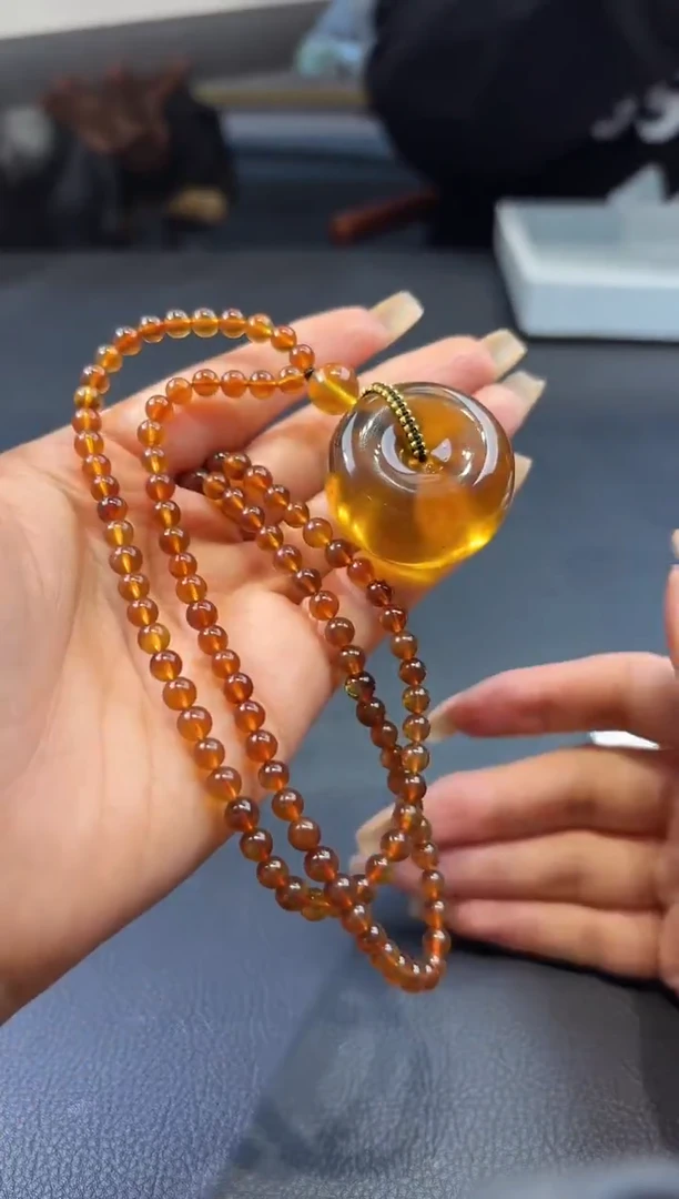 琥珀颈饰未镶嵌0066365