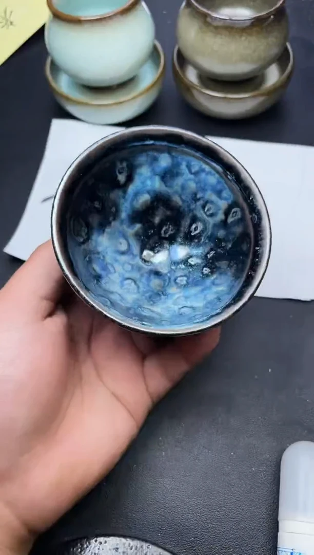 【闪购商品】茶盏50叶紫建盏叶紫