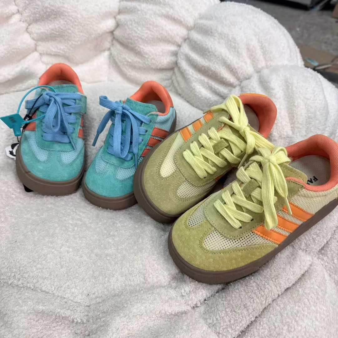 23131B两两儿童时尚百搭德训鞋