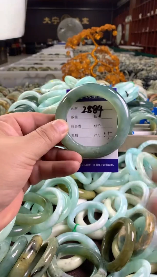 蛇纹石玉未镶嵌手镯2884