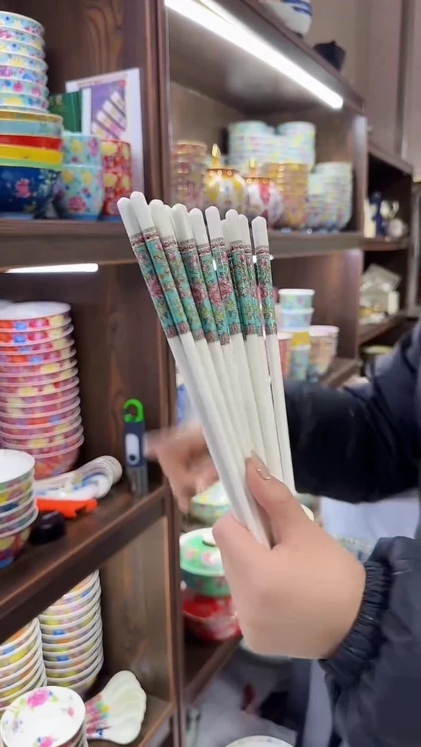 【闪购商品】瓷片 筷子10双景德镇餐具